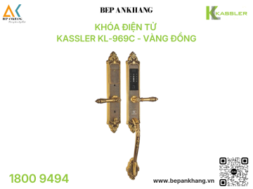 Khóa điện tử  Kassler KL-969C - Vàng Đồng